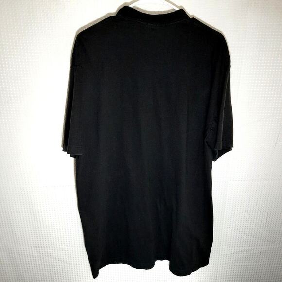 Flying Horse 3XL All Black Everything Tee Afrocentric Graphic Statement Shirt - Picture 6 of 6